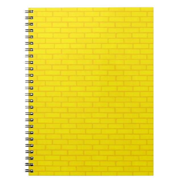 Yellow Brick Notebook (Front)