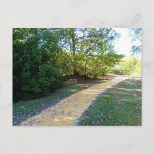 yellow brick road 3 postcard
