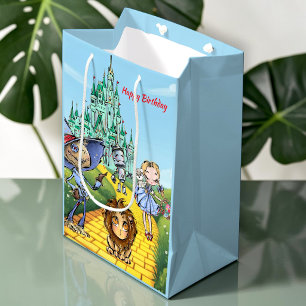Yellow Brick Road Birthday Adventure Medium Gift Bag