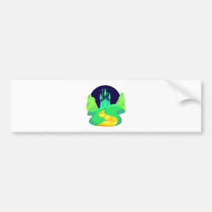 yellow brick road bumper sticker