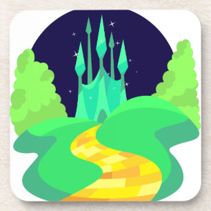 yellow brick road coaster