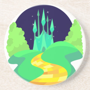 yellow brick road coaster