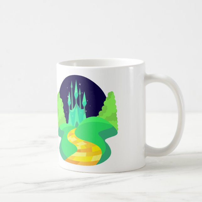 yellow brick road coffee mug (Right)
