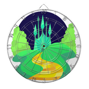 yellow brick road dartboard