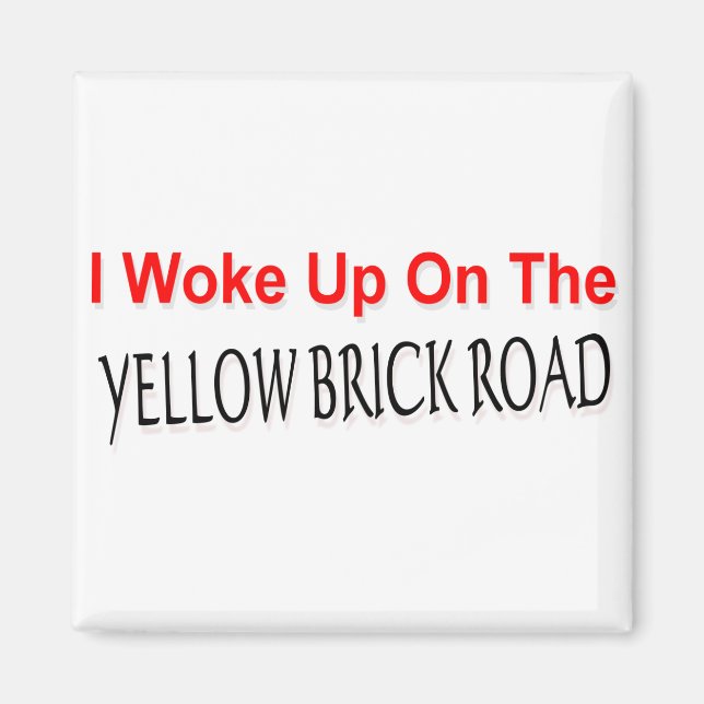 Yellow Brick Road Magnet (Front)