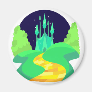 yellow brick road magnet