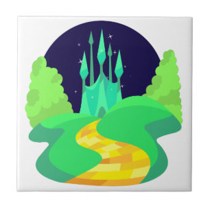 yellow brick road tile