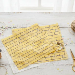 Yellow Brick Road Wall Tissue Paper
