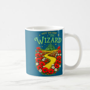 Yellow brick road we're off to see the wizard coffee mug