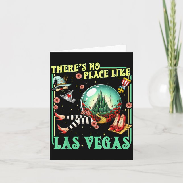 Yellow Brick Road Wicked Off To See Wizard For Men Card (Front)