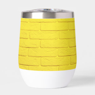 yellow brick wall