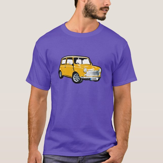 Yellow British car T-Shirt (Front)