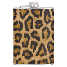 Yellow Brown Black Leopard Animal Print