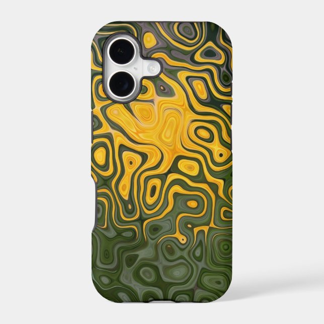 Yellow, Brown Case-mate Barely There iPhone 5 (Back)