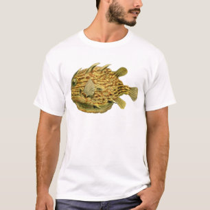 Yellow & Brown Fish by Ernst Haeckel T-Shirt