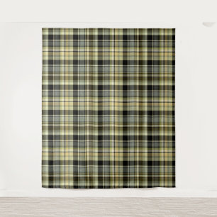Yellow-brown tartan plaid. tapestry