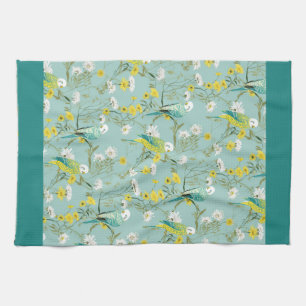Yellow Budgerigar Kitchen Towel