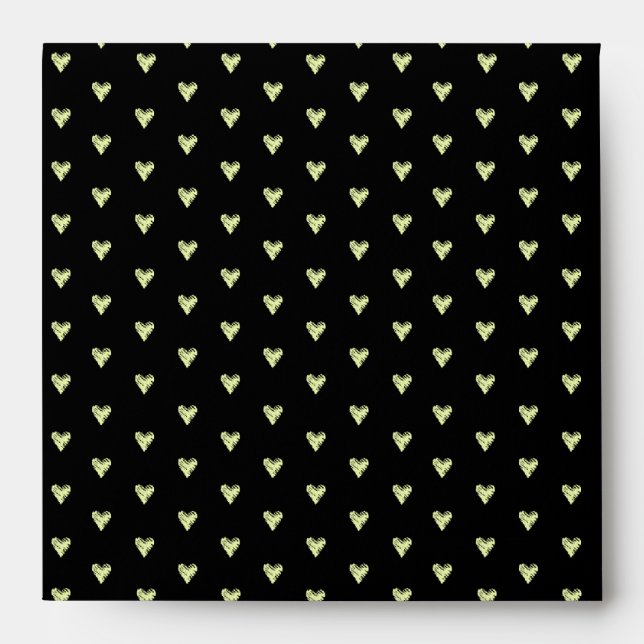 yellow bunny-in-the-box envelopes (Front)