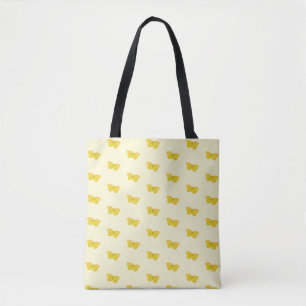 Yellow Butterfly Common Brimstone Flying Tote Bag