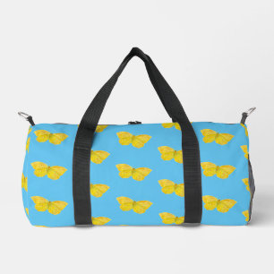 Yellow Butterfly Common Brimstone Kids Play Duffle Bag