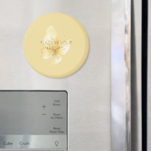 Yellow Butterfly Dreams Magnet