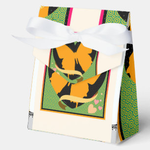 Yellow Butterfly Favor Box