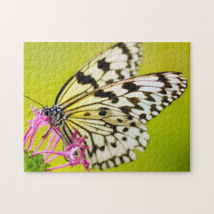 Yellow Butterfly Jigsaw Puzzle