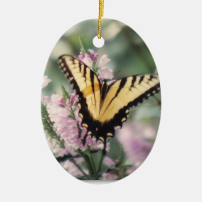 Yellow Butterfly Ornament (Front)