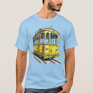 Yellow Cable Car T-Shirt