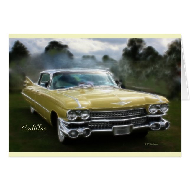 Yellow Cadillac (Front Horizontal)
