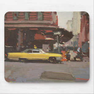 Yellow Cadillac 2012 Mouse Pad