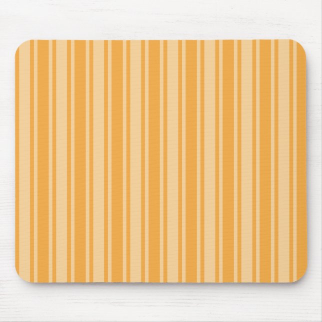 Yellow candy stripes mouse pad (Front)