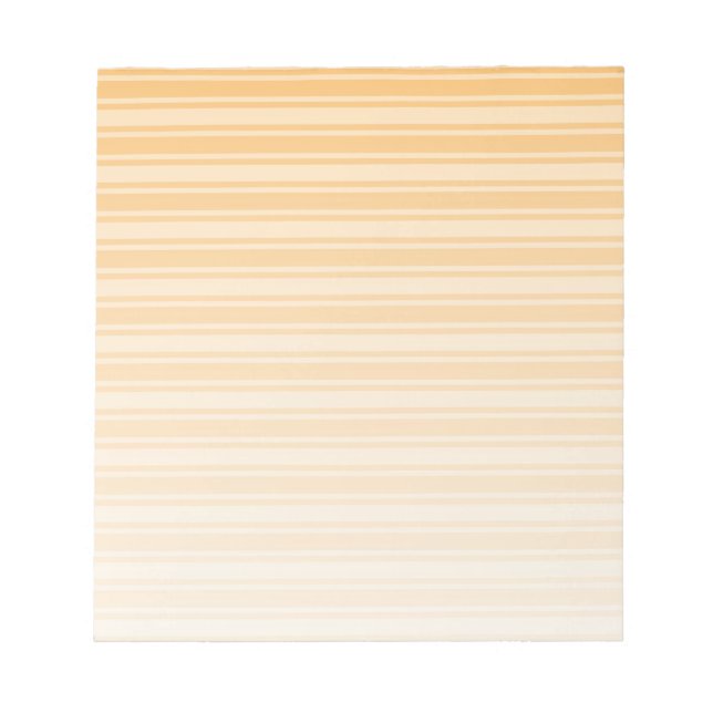 Yellow candy stripes notepad (Front)