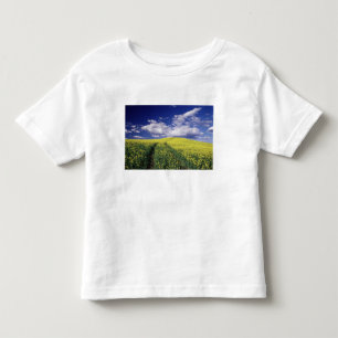 Yellow canola in Whitman County Washington state Toddler T-Shirt