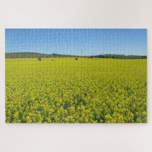yellow canola jigsaw puzzle