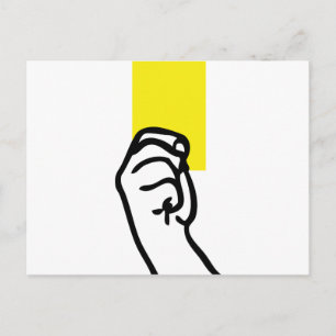 Yellow card soccer