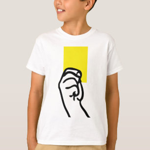 Yellow card soccer T-Shirt