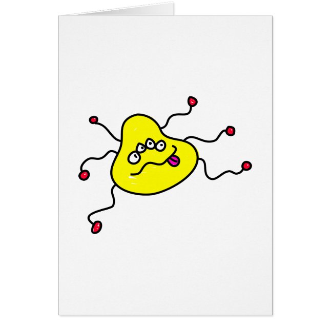 Yellow Cartoon Germ (Front)