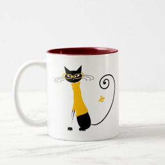 Yellow Cat - Mug