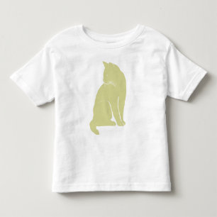 Yellow cat toddler T-Shirt