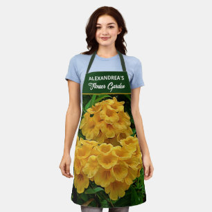 Yellow Cedar Ginger Thomas Flower USVI Apron