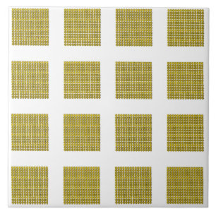Yellow Ceramic Tile