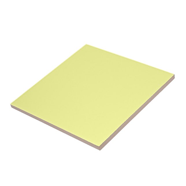 Yellow Chalk Ceramic Tile (Side)