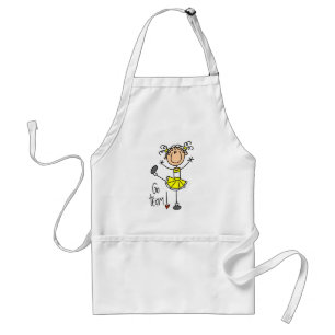 Yellow Cheerleader Tshirts and Gifts Standard Apron