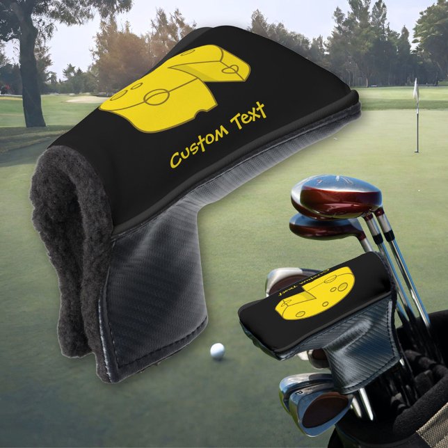 Yellow Cheese Golf Head Cover (Creator Uploaded)