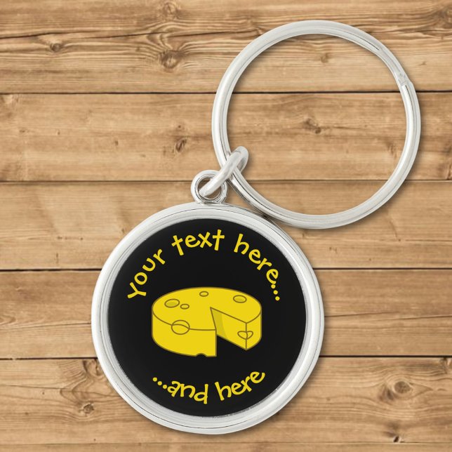 Yellow Cheese Key Ring (Creator Uploaded)