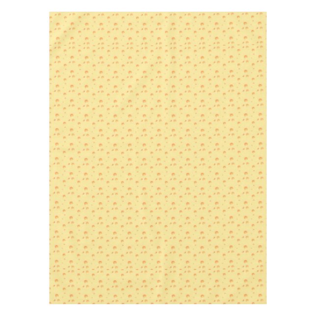 Yellow Cheese Look Tablecloth (Front)