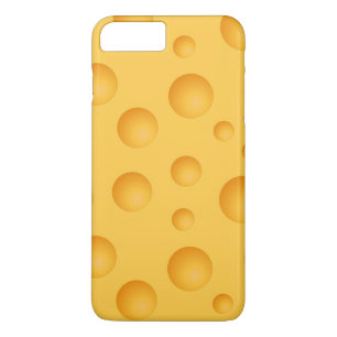Yellow Cheese Pattern iPhone 8 Plus/7 Plus Case
