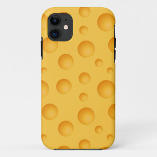 Yellow Cheese Pattern iPhone 11 Case