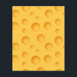 Yellow Cheese Pattern Flyer<br><div class="desc">Yellow Cheese Pattern</div>